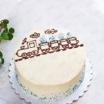 Toy Train Cake